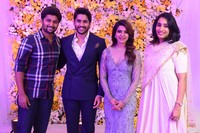 Naga Chaitanya and Samantha Wedding Reception Photos